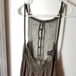 Torrid Satin Lace Trim Cami